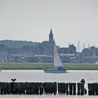 Good Wind auf der Peene zur Ausfahrt