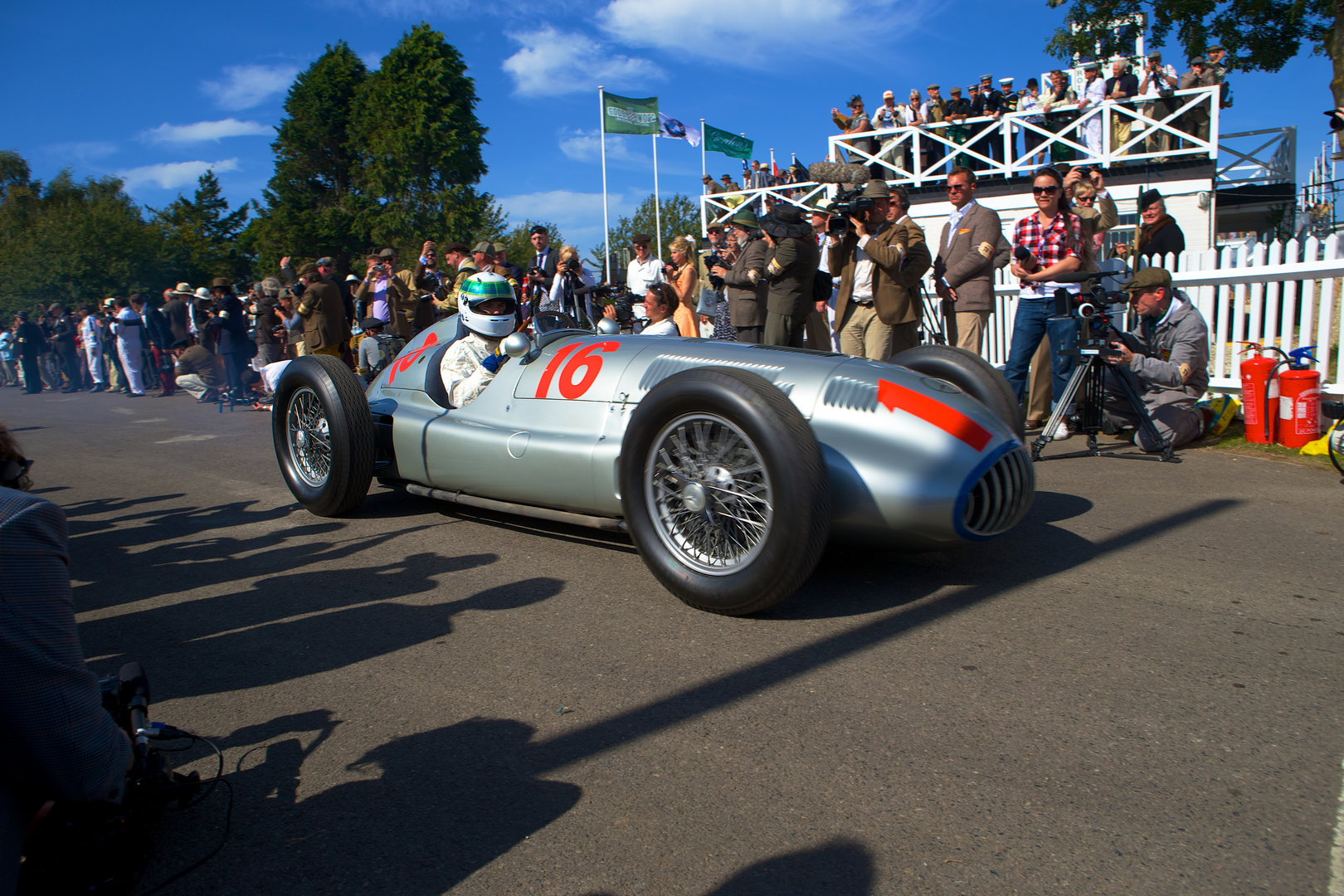 Goodwood 2012 bei bestem Wetter.....