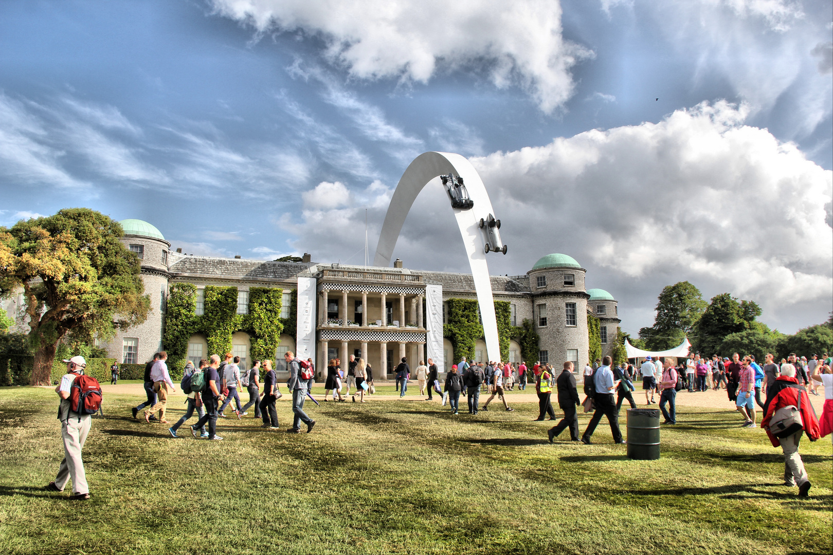 Goodwood House FoS 2014 Silver Arrows