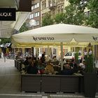 google street view: Straßencafe in der Goethestrasse