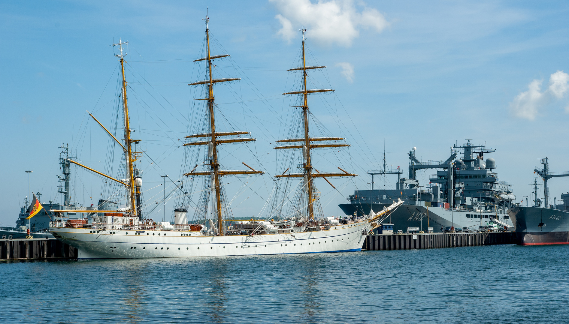 Gorch Fock 2008 in Kiel