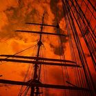 Gorch Fock - Abendstimmung