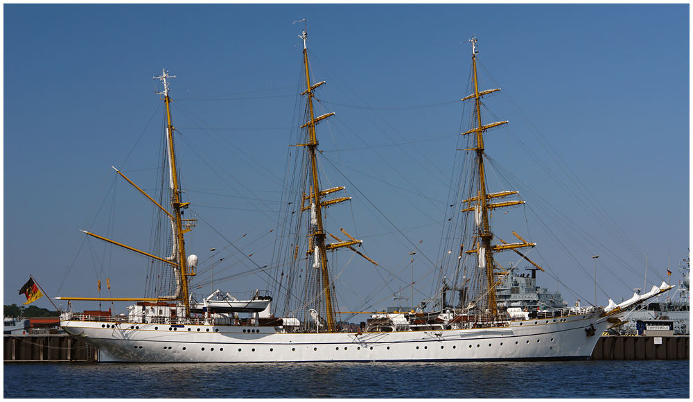 Gorch Fock an der Tirpitzmole