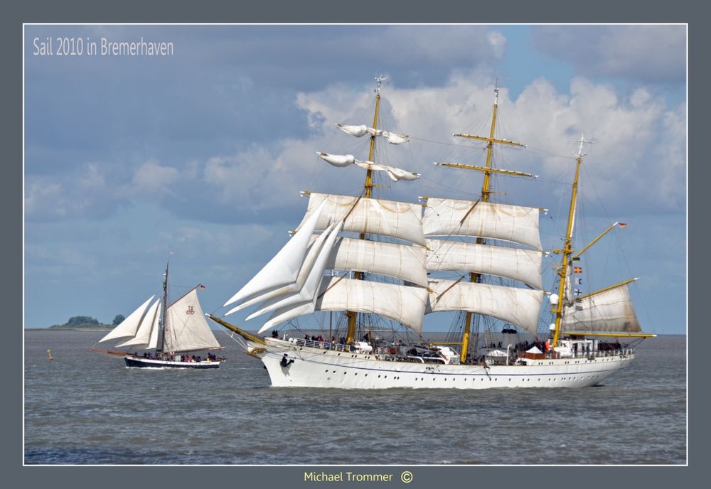 Gorch Fock bei der Sail 2010 in Bremerhaven