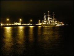 Gorch Fock bei Nacht II