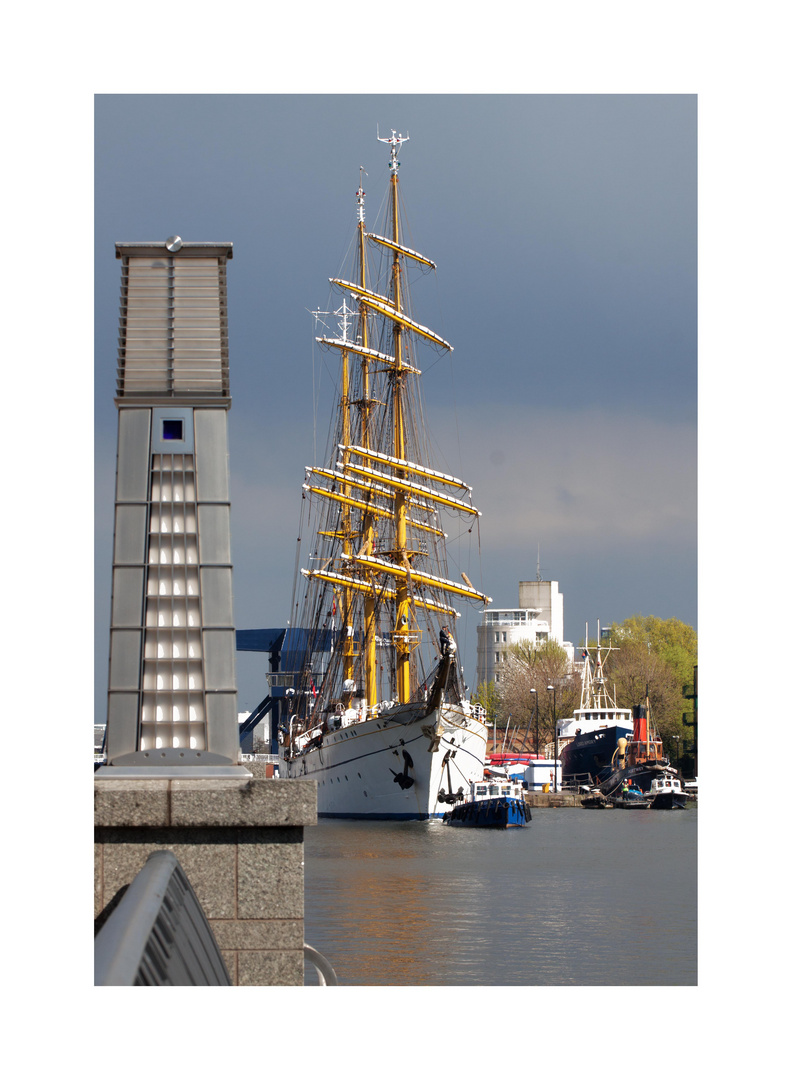 Gorch Fock - Einlaufen in London