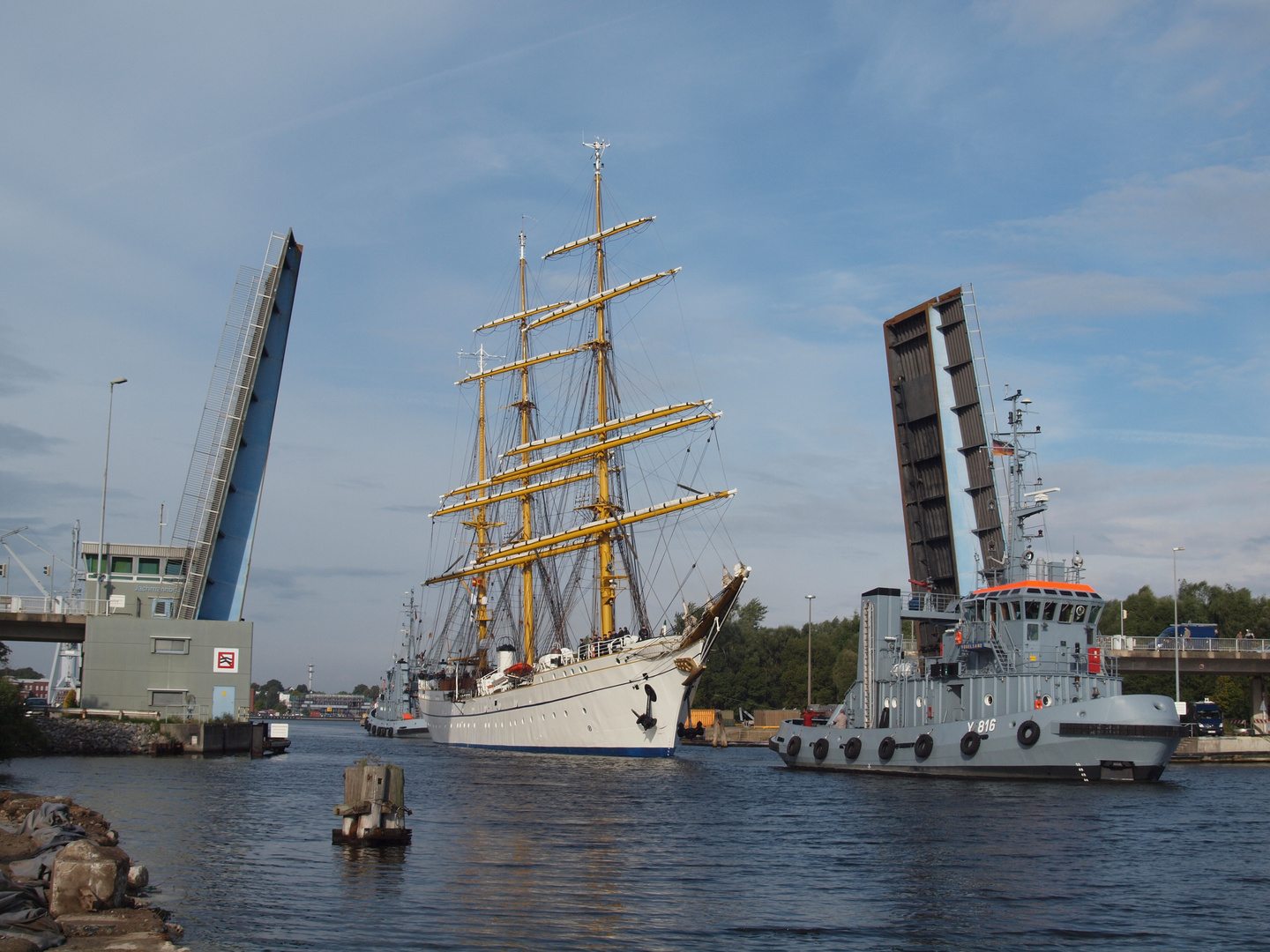 Gorch Fock - Ende der Werftliegezeit