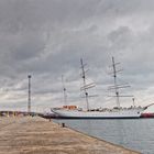 Gorch Fock I im Stralsunder Stadthafen