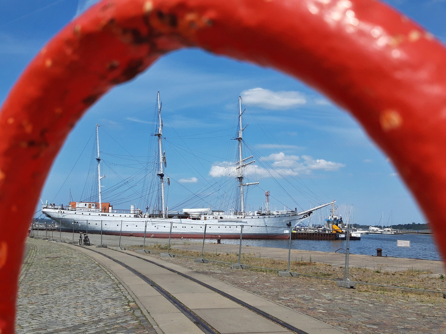 Gorch Fock I Museumsschiff in Stralsund