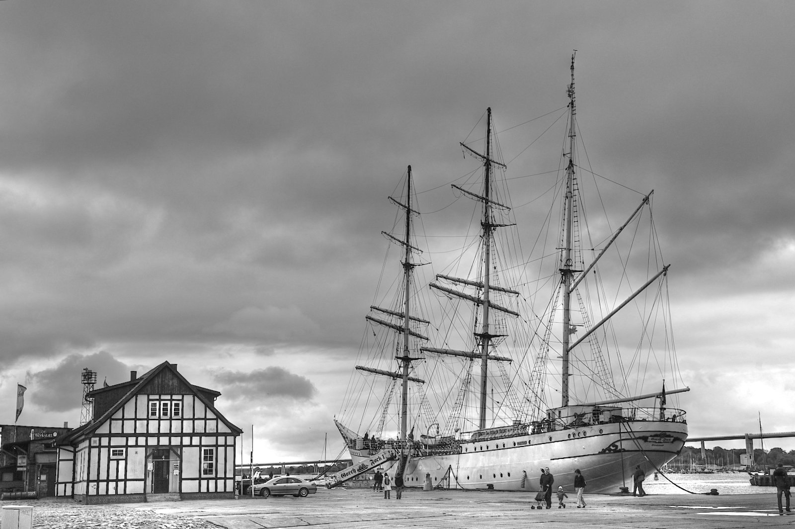 Gorch Fock I, Stralsund