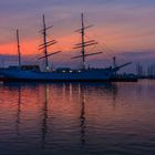 Gorch Fock im Stralsunder Hafen