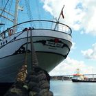 Gorch Fock im Stralsunder Hafen