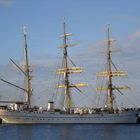 Gorch Fock in der Abensonne 2