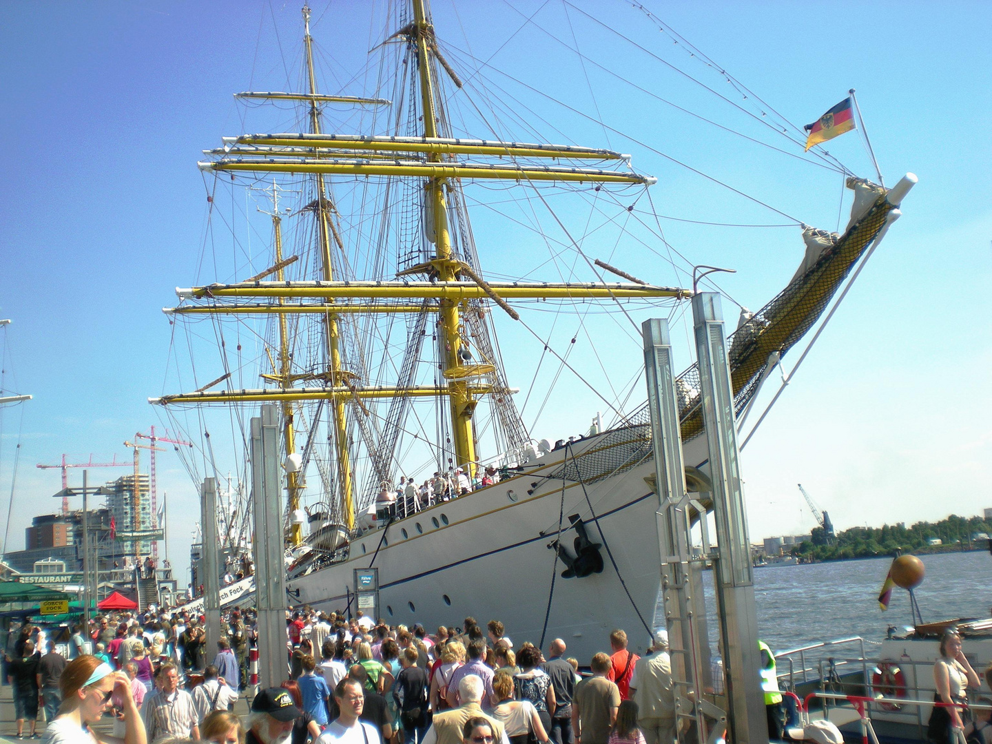 Gorch Fock In Hamburg