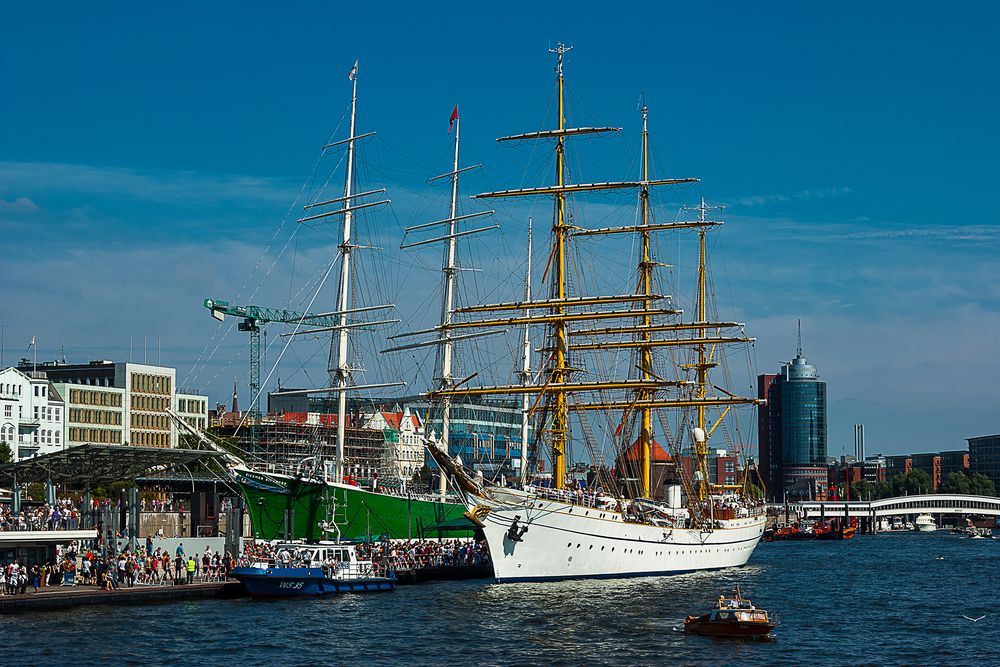 Gorch Fock in Hamburg