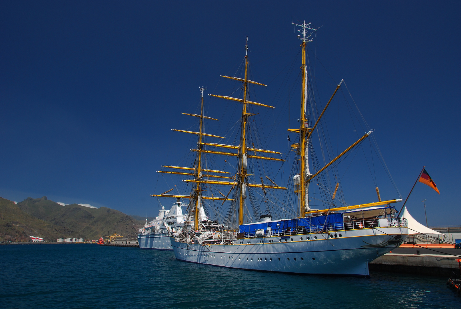 Gorch Fock in Santa Cruz de Tenerife