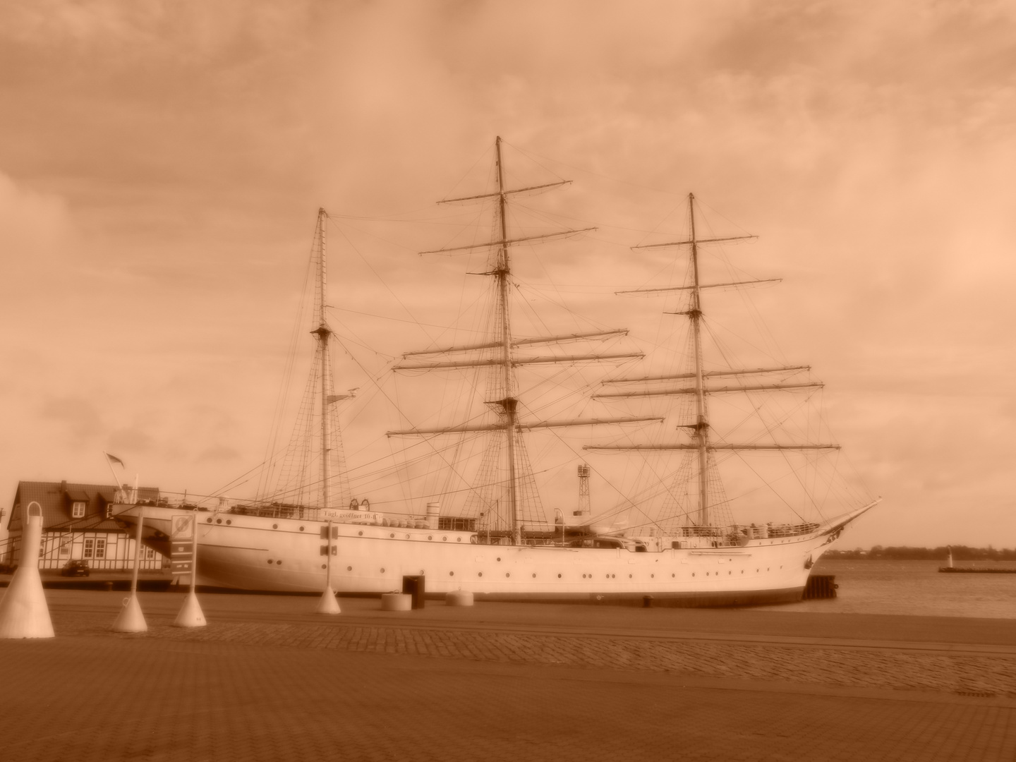 Gorch Fock in Stralsund