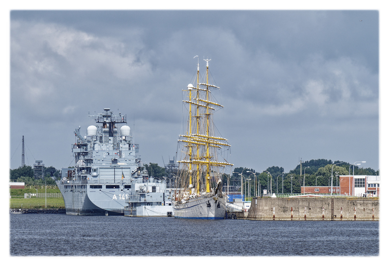 Gorch Fock in Wilhelmshaven