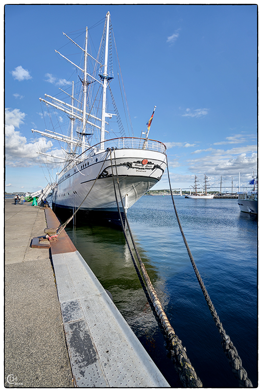 Gorch Fock, Stralsund