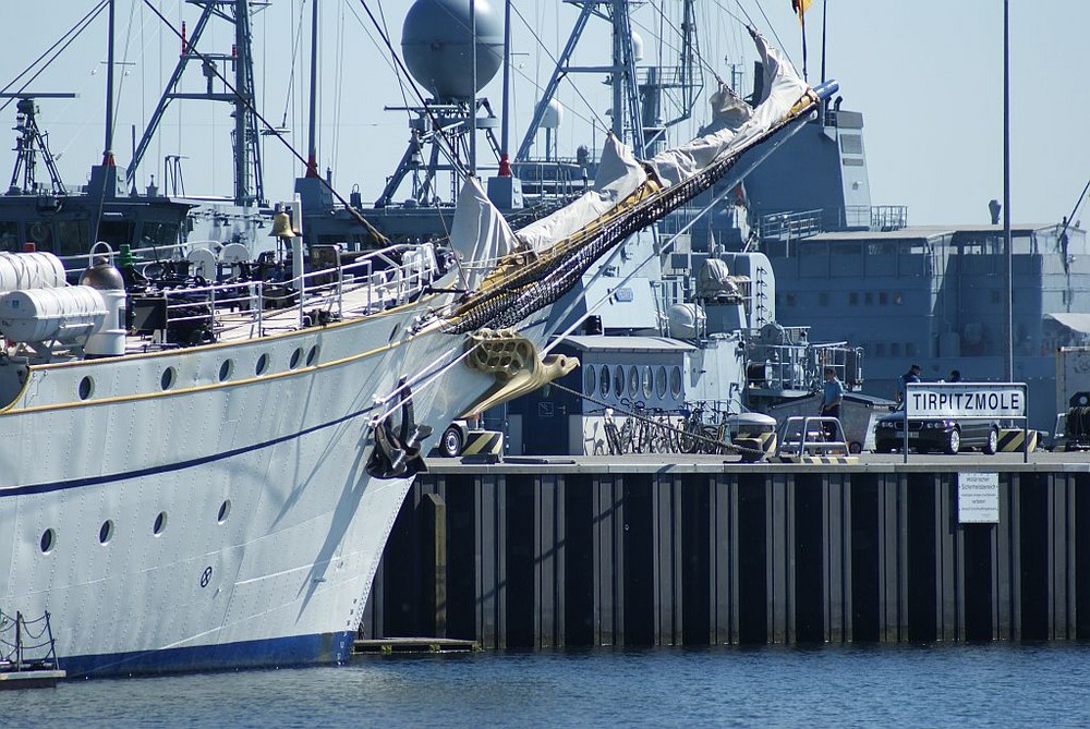 GORCH FOCK zu Hause in der Wik