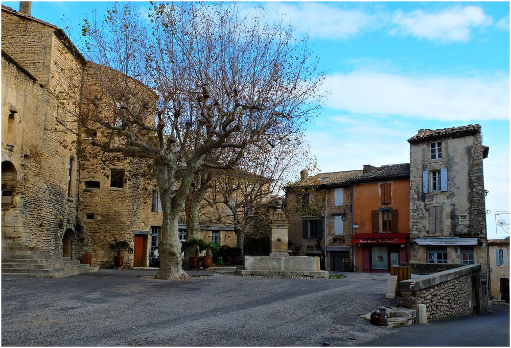 Gordes en hiver...