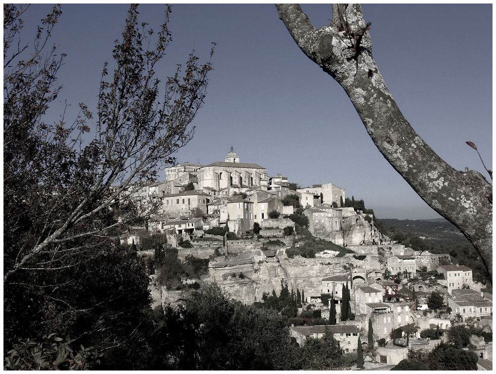 Gordes. Hivernale.