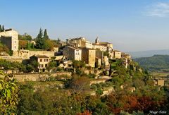 Gordes im Abendlicht