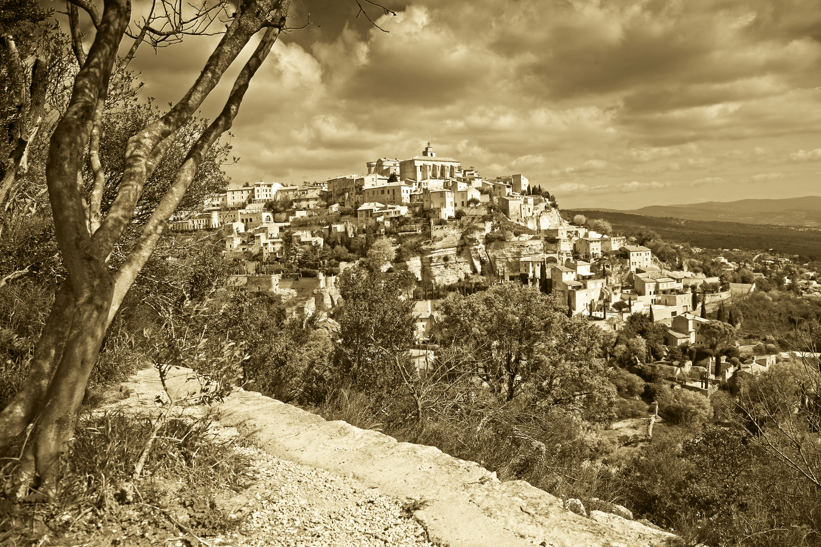 Gordes im Tal von Apt