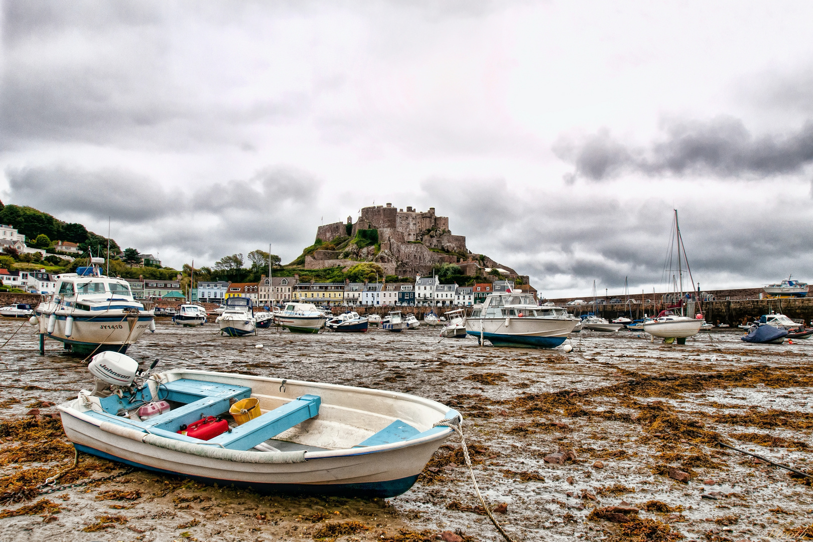 Gorey at low tide