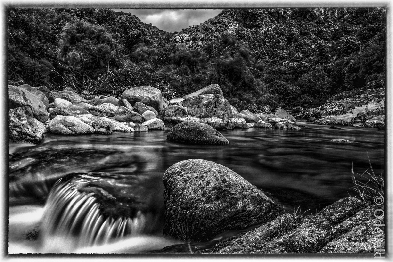 Gorges de Spelunca. Photographed in Corsica.