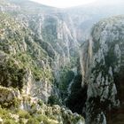 Gorges du Verdon, la Falaise de l'Escalès