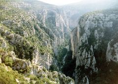 Gorges du Verdon, la Falaise de l'Escalès