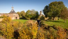 Gorinchem - Dalempoort and Windmill "de Hoop"