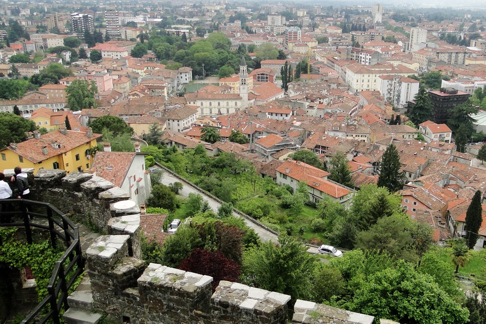 Gorizia from the castle