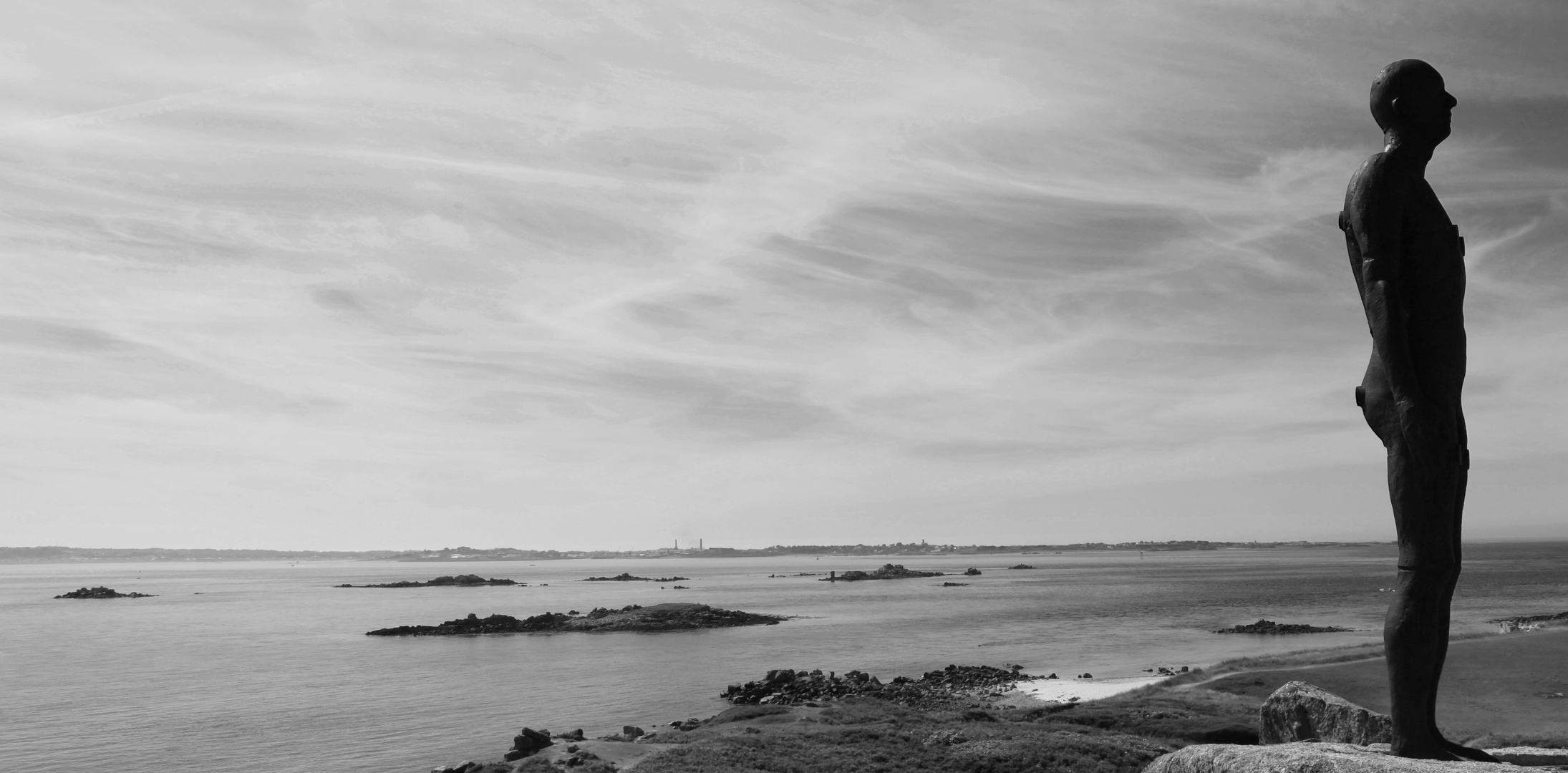 Gormley - Herm Island