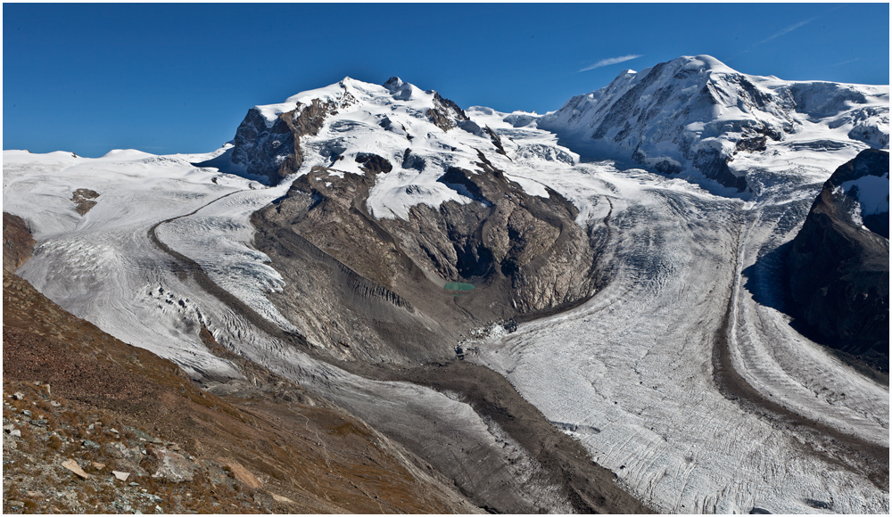 Gorner- und Grenzgletscher ...