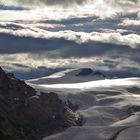 Gornergletscher und darüber die 3804 m hohe Cima di Jazzi, die...