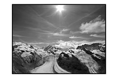 Gornergletscher und Liskamm