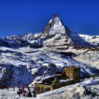 Gornergrad mit Matterhorn HDR