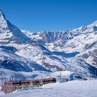 Gornergrat-Bahn mit dem "Horu"