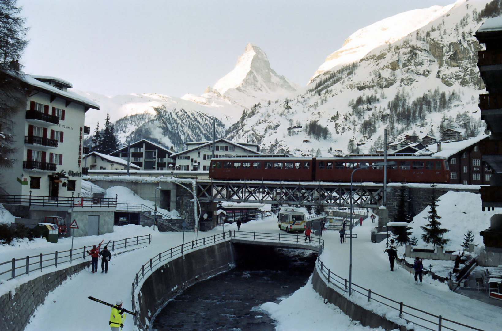 Gornergrat Bahn und Matterhorn