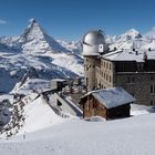 Gornergrat mit dem Matterhorn im Hintergrund