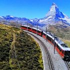 Gornergratbahn mit Matterhorn