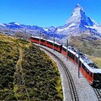 Gornergratbahn mit Matterhorn