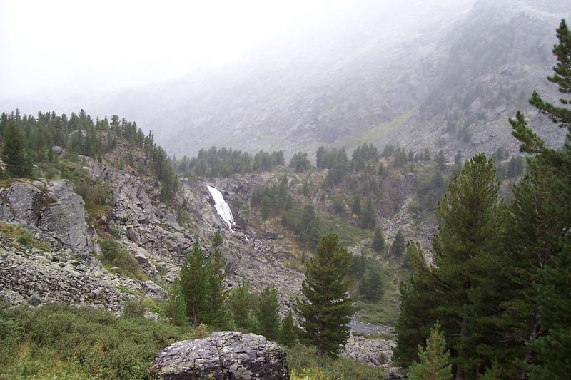 Gornij Altaj Wasserfall