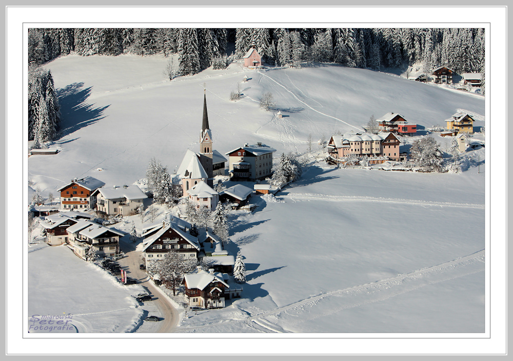 Gosau von oben