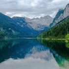 Gosauersee mit Dachsteingletscher