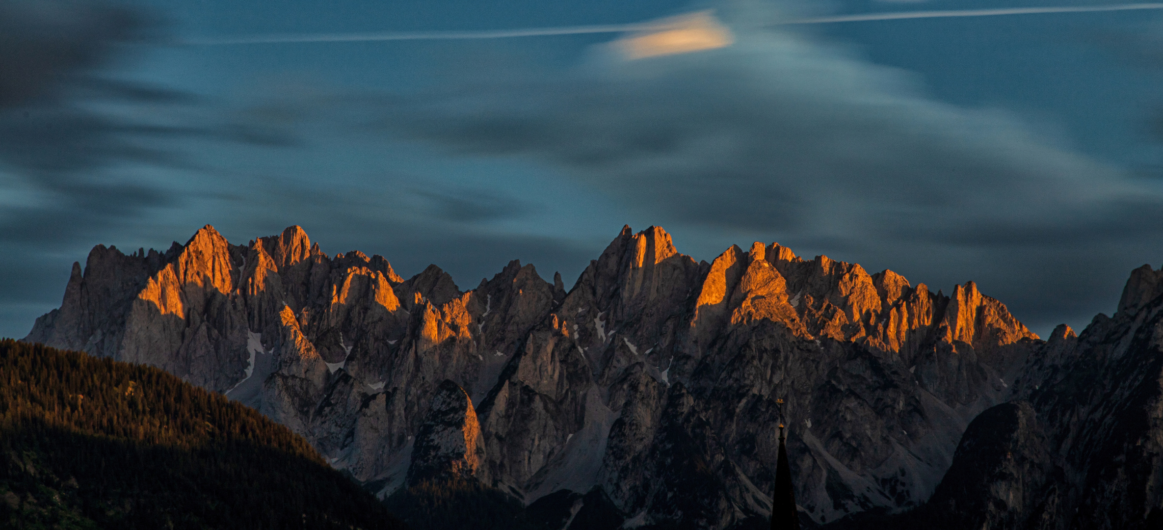 Gosaukamm im Abendlicht