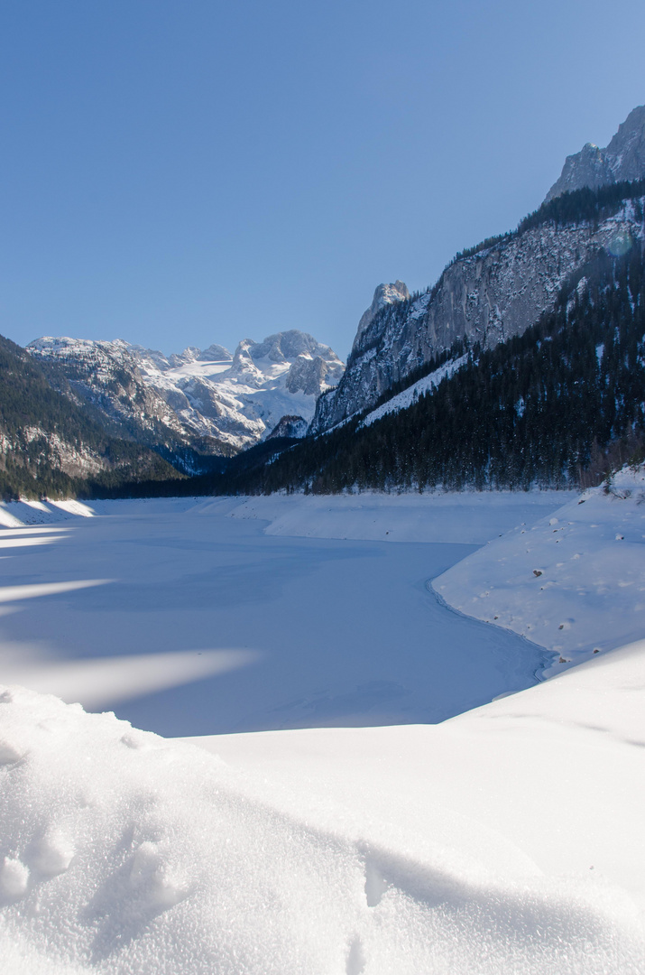 Gosausee im Winter 17.02.2015