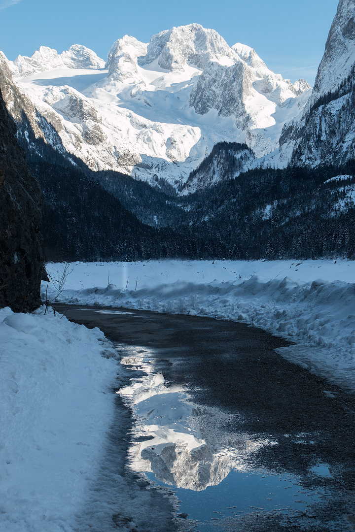 Gosausee im Winter